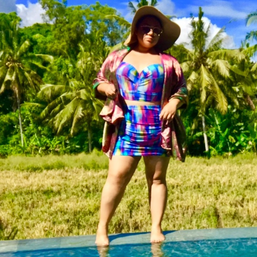 Torrid two piece swim suit